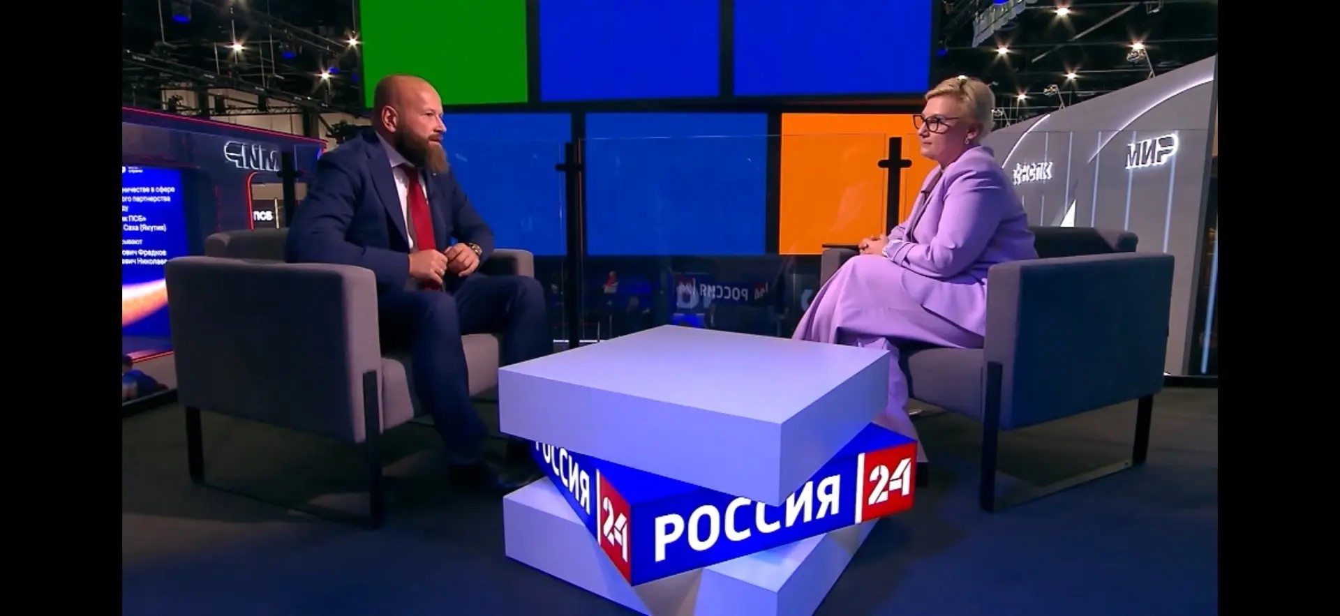 Руководитель ГК ИТБ дал интервью телеканалу Россия24